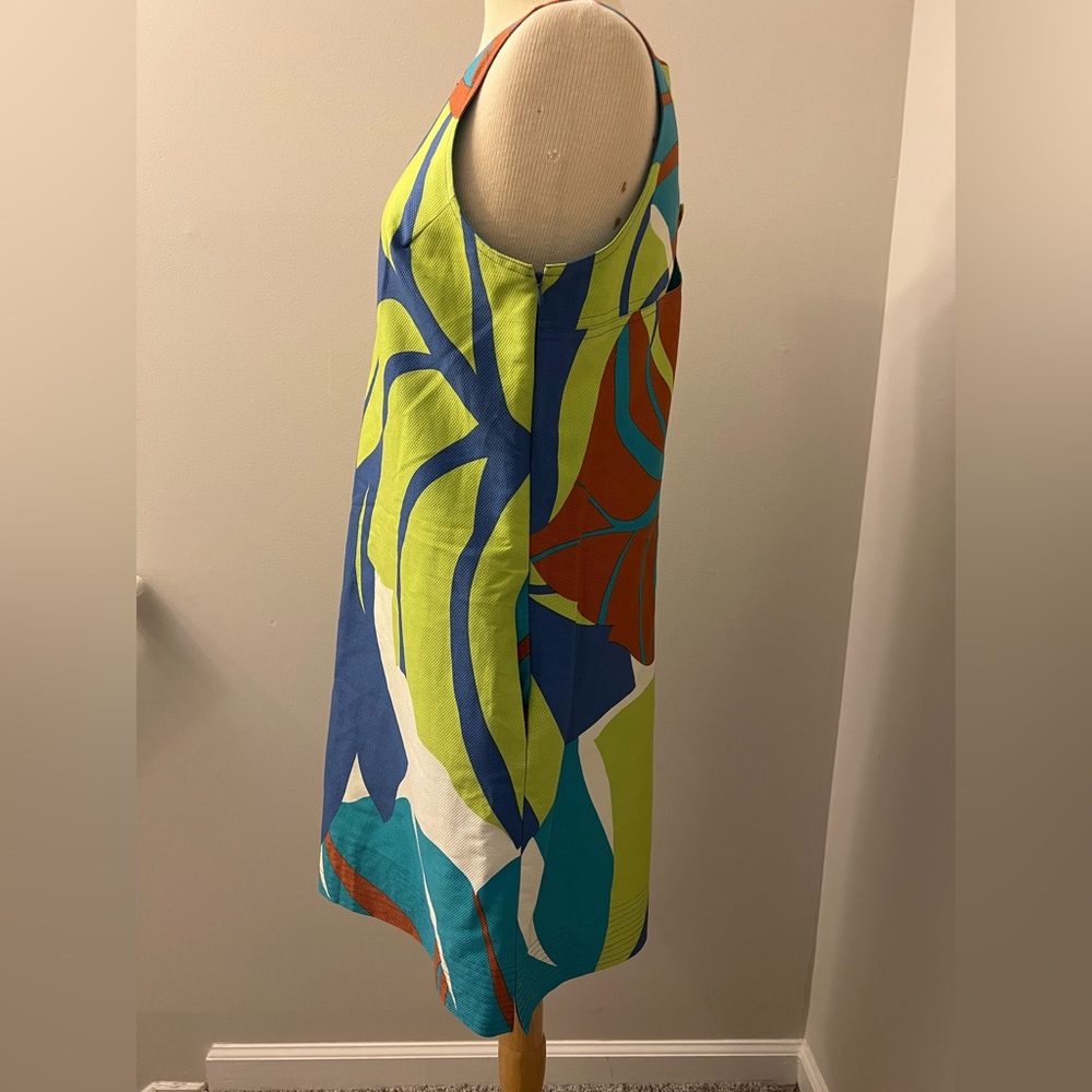 Harold’s Mod 60s Style Block Color Floral Cut Out… - image 4